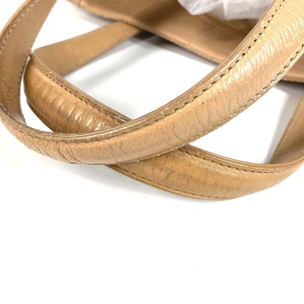 CHANEL Cream Caviar Leather Logo Shoulder Bag - Picture 10 of 15